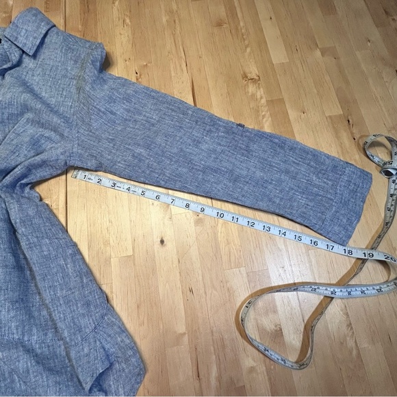 Jones New York Linen/Cotton Blend Tunic Blouse - Picture 5 of 11